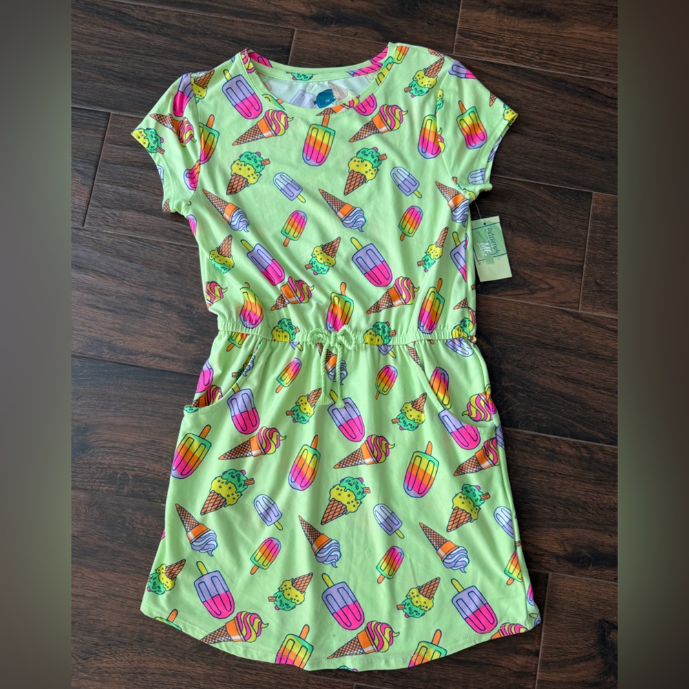 Colorful Ice Cream Print Kids Bottoms